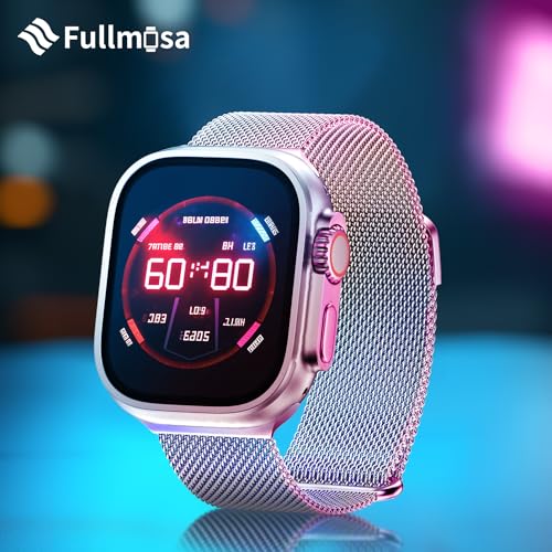 Fullmosa Compatible with Apple Watch Straps 46mm 45mm 42mm 44mm 49mm - Image 2