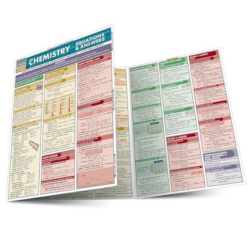 Chemistry Equations & Answers (Quickstudy Reference Guides - Academic)