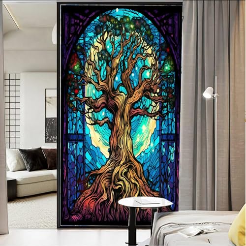 Vinilo para ventana con diseño artístico SOPIYRIO 31.5x47.2 pulgadas miniatura 1