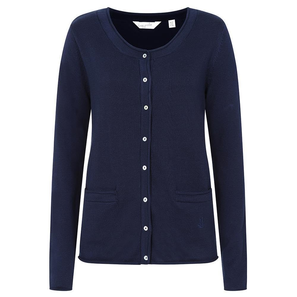 Lazy Jacks - Rebeca de Punto para Mujer (XS) (Marino)