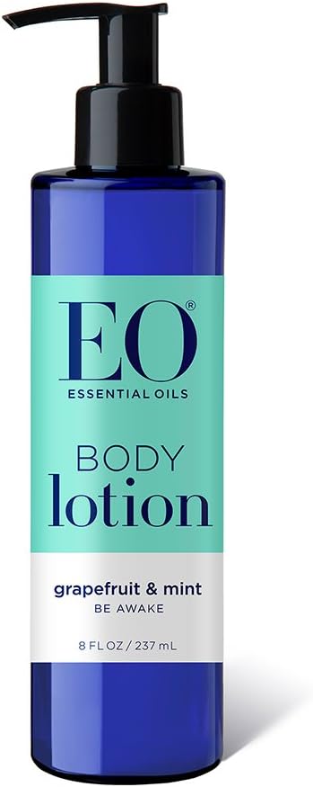 EO Botanical Ultra Moisturizing Body Lotion, Grapefruit and Mint, 8 Ounce (Pack of 3)