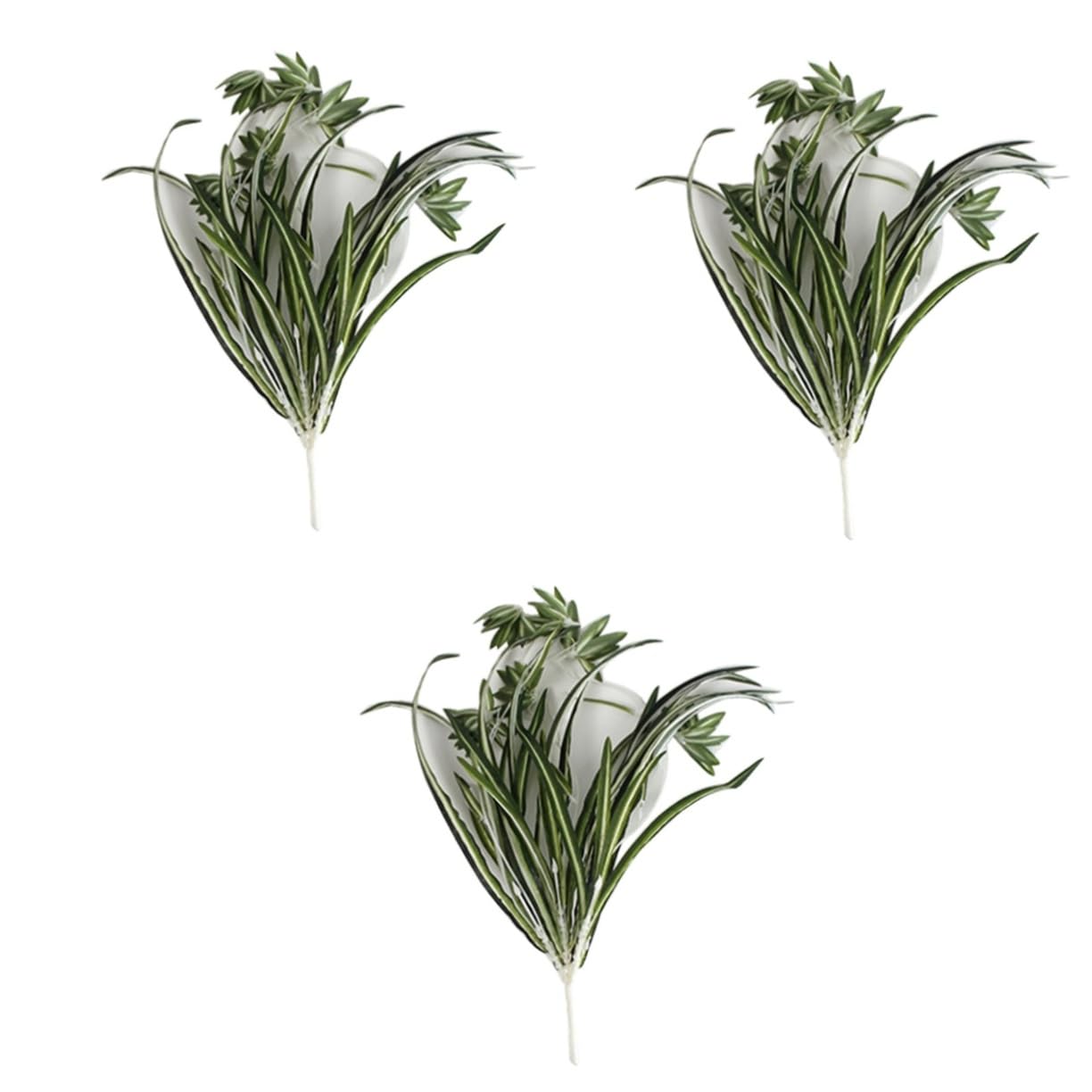 Alipis 6pezzi Finta Pianta Rampicante Chlorophytum Plastica Per Decorazione Casa Per Matrimonio Ufficio e Festa