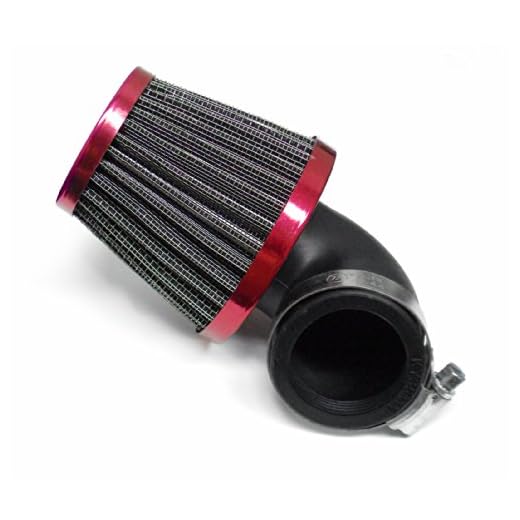 MYK Filtro de ar de 35 mm, 50 cc, 2 tempos, 90 graus, inclinado, scooter, motocicleta, ATV, bolso, bicicleta