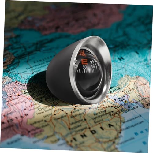 Brújula para tablero de auto BESPORTBLE con aumento convexo miniatura 7