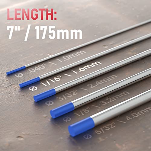 Image of YESWELDER TIG Welding Tungsten Electrode 2% Lanthanated