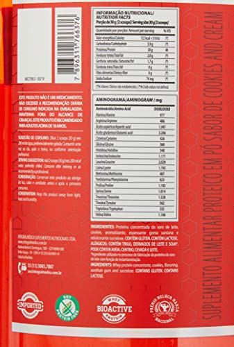 kit 2x Whey 100% Pure 907g Cookies E Morango Integralmedica