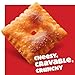 Cheez-It Cheese Crackers, Baked Snack Crackers, Kids Snacks, Extra Toasty Cheddar Jack, 12.4oz Box (1 Box)