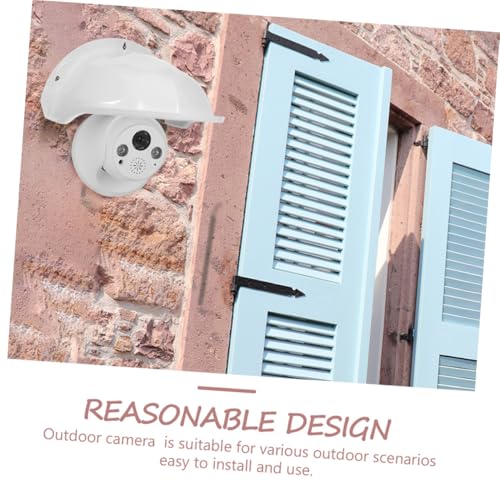 Carcasa ABS para monitor de cámara exterior VILLCASE resistente a la lluvia pack de 3 unidades 6