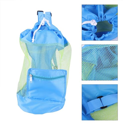 Sac de piscine pour enfants avec cordon de serrage en maille