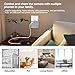 WIWACAM 4K Ultra HD WiFi Hidden Camera for Home Security Indoor, Wireless Surveillance Small Cameras Cams Nanny Cam, Phone App, Motion Detection Alarm, SD Card, NO Audio, MW11