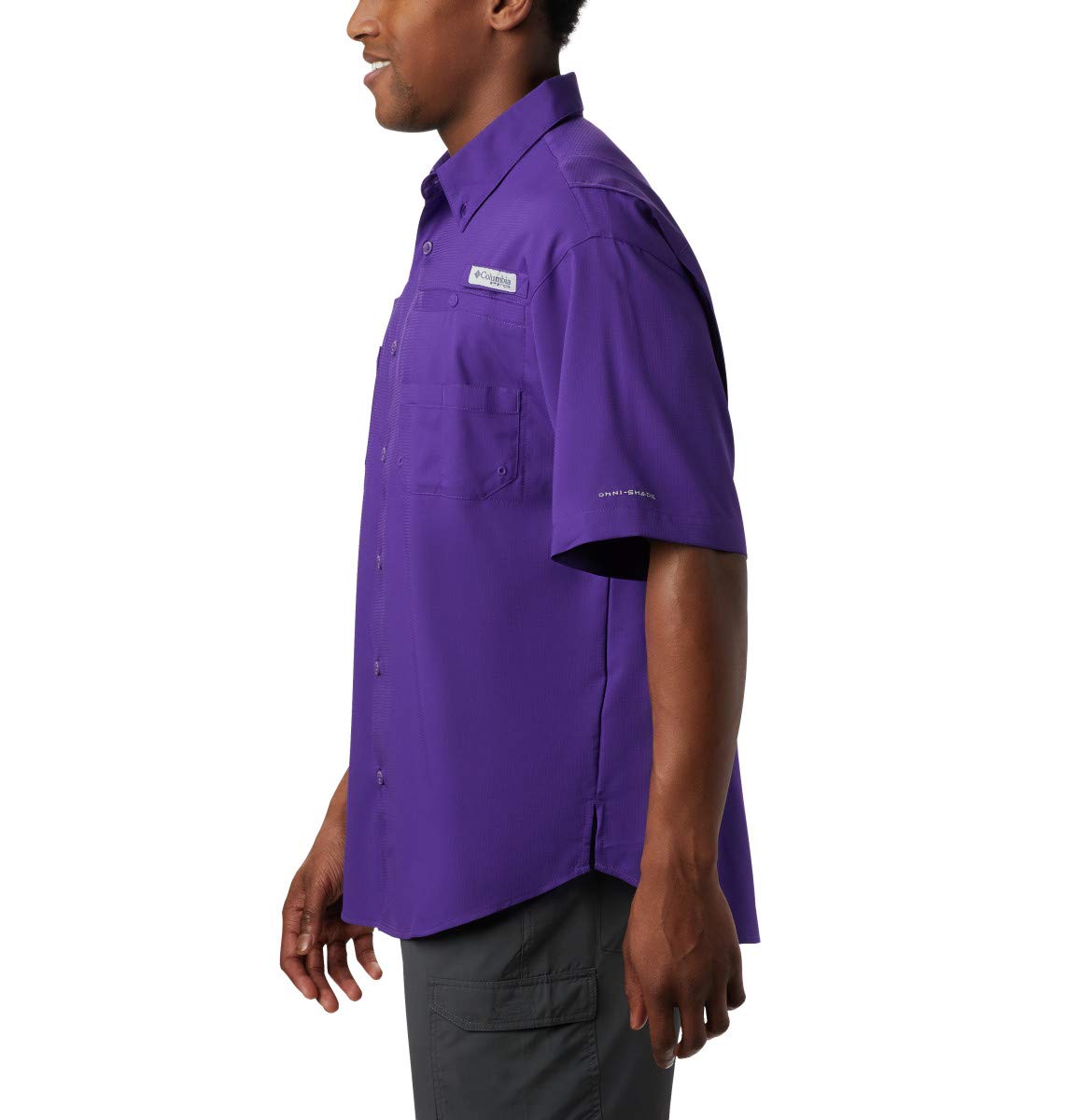 Columbia Collegiate Tamiami Short Sleeve Shirt Collegiate Tamiami - Camicia a Maniche Corte Uomo (Pacco da 1)