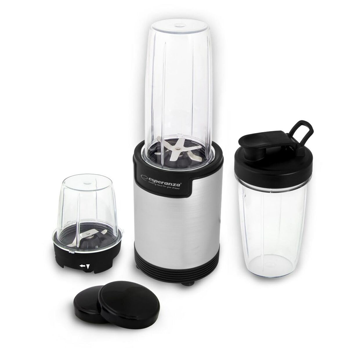 Esperanza EKM030 Nutri blender/Personal blender 9in1 900W Silver