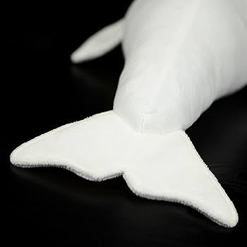 Amazon.co.jp: Frankiezhou Home ベルーガ クジラ ぬいぐるみ