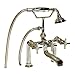 Barclay Deck Mount Tub Faucet w/Cross