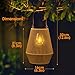 Solar Lanterns, KagoLing Solar Lanterns Outdoor Waterproof Hanging Solar Lights Outdoor Waterproof Solar Lamp Lights Decoration for Outside Garden,Yard,Patio,Porch,Trees,Lawn,Pathway Decor, 2 Pack