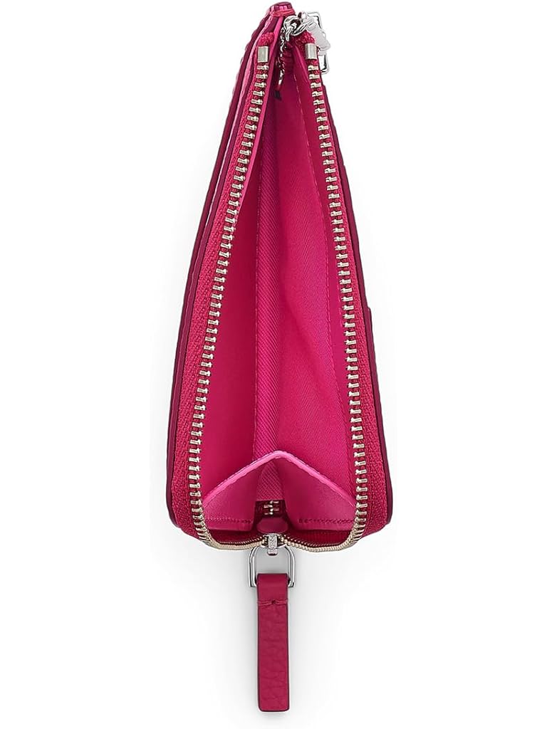 Pink Marc Jacobs The Leather Top Zip Multi Wallet