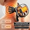Massaggiatore Cervicale 4D, Massaggiatore Schiena E Collo Ricaricabile, Massaggiatores Spalle Riscaldato Con Design Bionico, Elettrico Neck Massager Con 2 Livelli Di Temperatura, Per Uomini Donne(01)