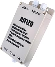 AIFIZO Mains Priority Switch for Motorhome, Switching Station for Mains Priority Switch 32 A 240 V 7200 VA Switching Station for Car, Boat, Caravan, Outdoor, Switch Emergency Power, Mains Priority