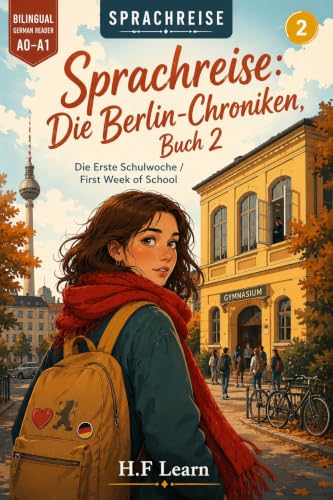 Sprachreise: Die Berlin-Chroniken, Buch 2 — Die Erste Schulwoche: A Bilingual German Reader for Real Beginners — Learn German Through an Addictive Story, ... Series (Books 1–20)) (German Edition)