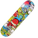 [Bunte]: Es gibt genug Farben und Muster für Kinder zu wählen.Ob es nett, cool oder einfach leer, können Sie dieses Skateboard als Geschenk wählen.
