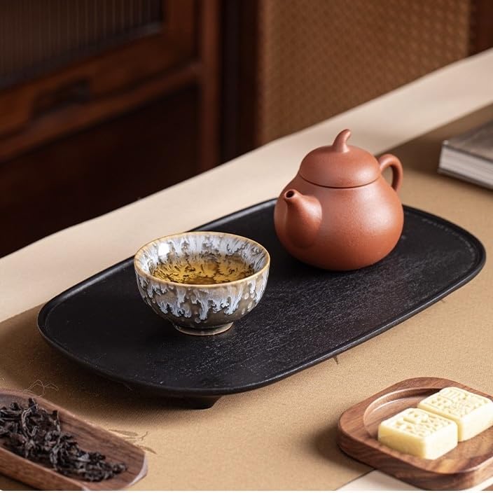 Tasses de dégustation style Jianzhan avec effet glaçage unique - 3