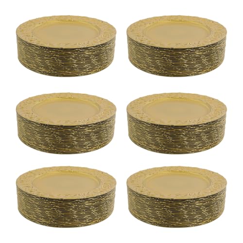 Platos cargadores redondos reutilizables 13 pulg pack 150 miniatura 6