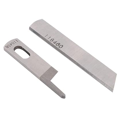 ViaGasaFamido Sewing Machine Accessories, KR23 KR35 Upper Lower Knife Blade Replacement Part Accessory for 747/737 Serger
