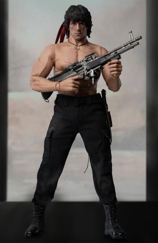 Amazon.com: threezero Rambo: First Blood Part II – John