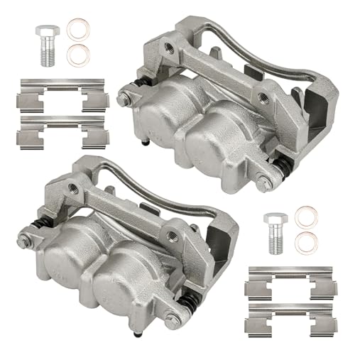 Image of PHILTOP Front Brake Caliper 18-B4990, 18-B4991 Compatible with 2005-2010 Jeep Grand Cherokee, 2006-2010 Jeep Commander