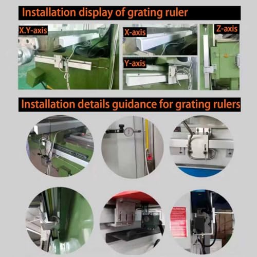 image for CHAWED DRO Digital Readout 2 Axis Screen DRO Readout Display Linear Sc