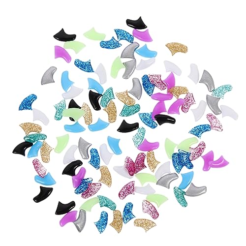 HANABASS 10個セット 猫の爪キット ペット 猫ブラシ グラインダー 犬の爪切り ッパー アンチスクラッチ猫の爪カバー. 猫の爪カバーキャ 猫用ネイルカバー 猫の日用品 シリカゲル