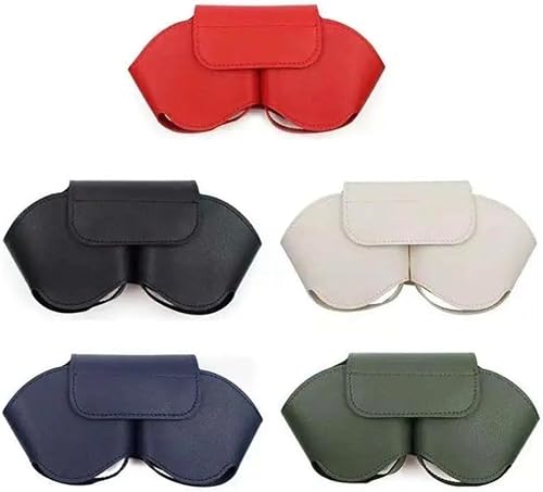 Miniatura 7 de Funda para AirPod Max, funda de viaje portátil en piel vegana duradera, color azul