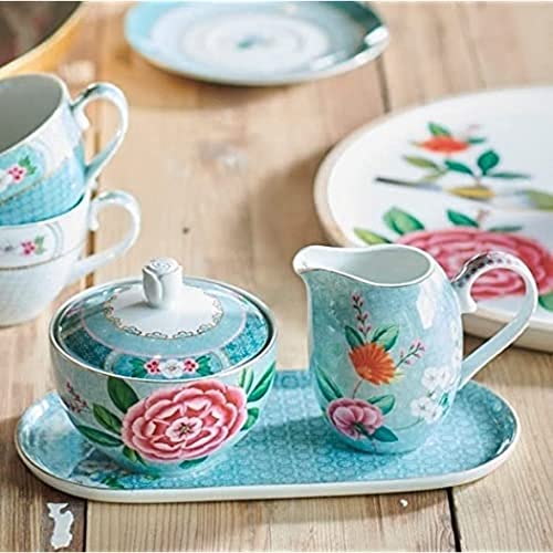 Pip Studio Milchkännchen Blushing Birds | blau - 250 ml Cover