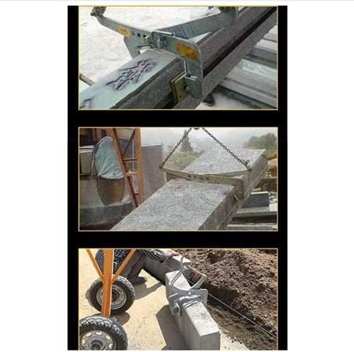 Pince de levage pour granit et plaques de marbre verticales en acier robuste