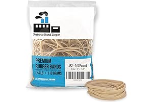 Wrist Rubber Bands for Snapping Therapy, Size #32, 185 Pieces