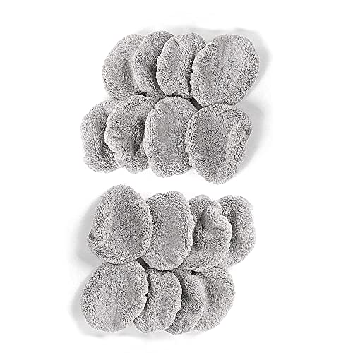 T/F Set de Gris 16 Paños de Limpieza para Robot Limpiacristales, Adecuado para AlfaBot X6, X7 Accesorios