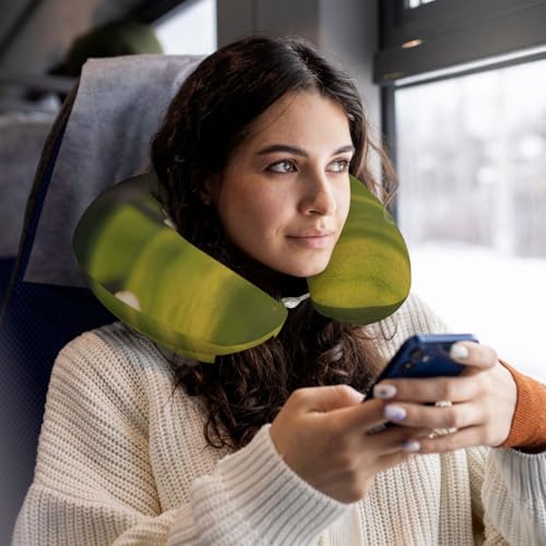 Almohada con espuma viscoelástica y diseño ergonómico miniatura 6