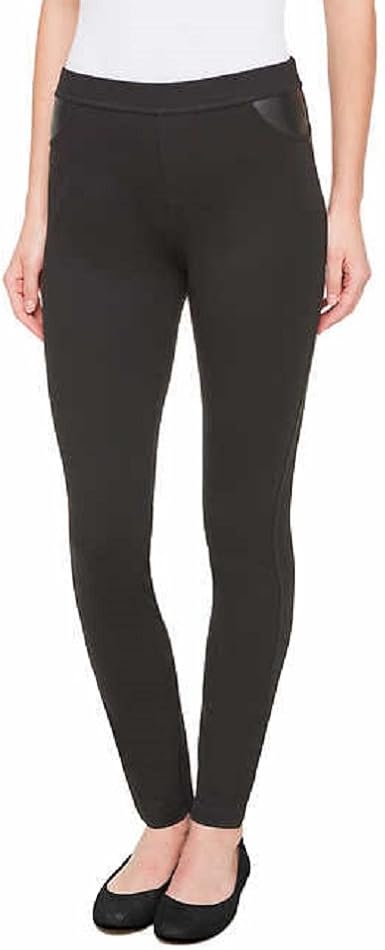 dkny jeans black stretch pants