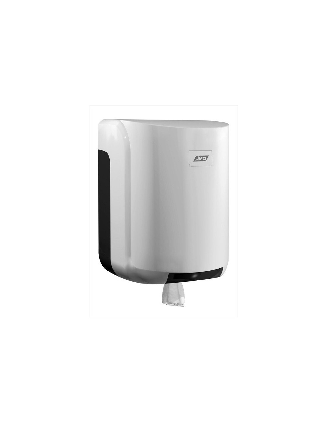 JVD Dévidoir Central Maxi Cleanline Blanc - Dérouleur essuie-Tout Mural