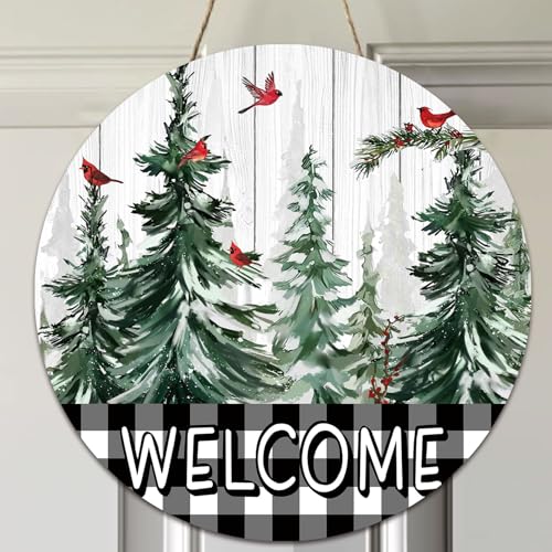 Winter Wreaths for Front Door, Winter Door...