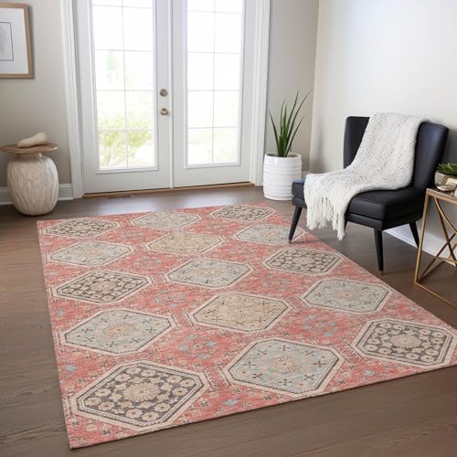 Addison Rugs Chantille ACN1449 Salmon 2'6" x 3'10" Indoor/Outdoor...