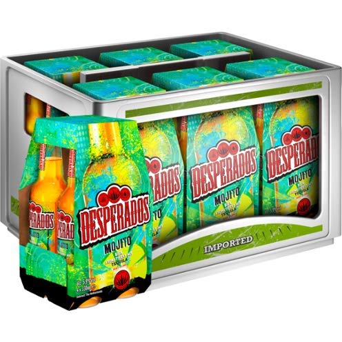 Desperados Red Tequila, Guarana, Cachaca 24x0,33l (Mojito Tequila)