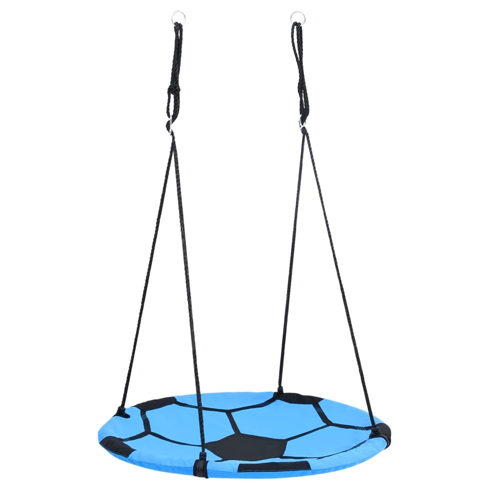 Altalena a Nido con Trama a Pallone da Calcio 100 cm,Giochi e Giocattoli,Attrezzatura Gioco per Esterni,Altalene e dondoli-93145