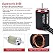 Surpass RC 3650 Brushless Motor V2 3650 3250KV 4 Pole Supersonic Motor for 1/10 RC Car Truck Black