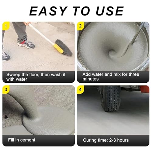 GOODTAKE Reparador Permanente para Concreto 32 oz miniatura 6