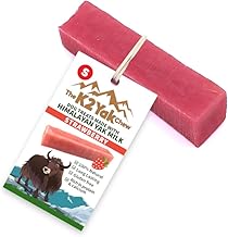 K2 Yak Chews Strawberry Flavour Dog Treat – 100% Natural Himalayan Yak Milk Chew, Long Lasting Dental Stick for Puppies & Small Dogs, Vegetarian, Gluten & Grain Free (30–40g, Pack of 1)