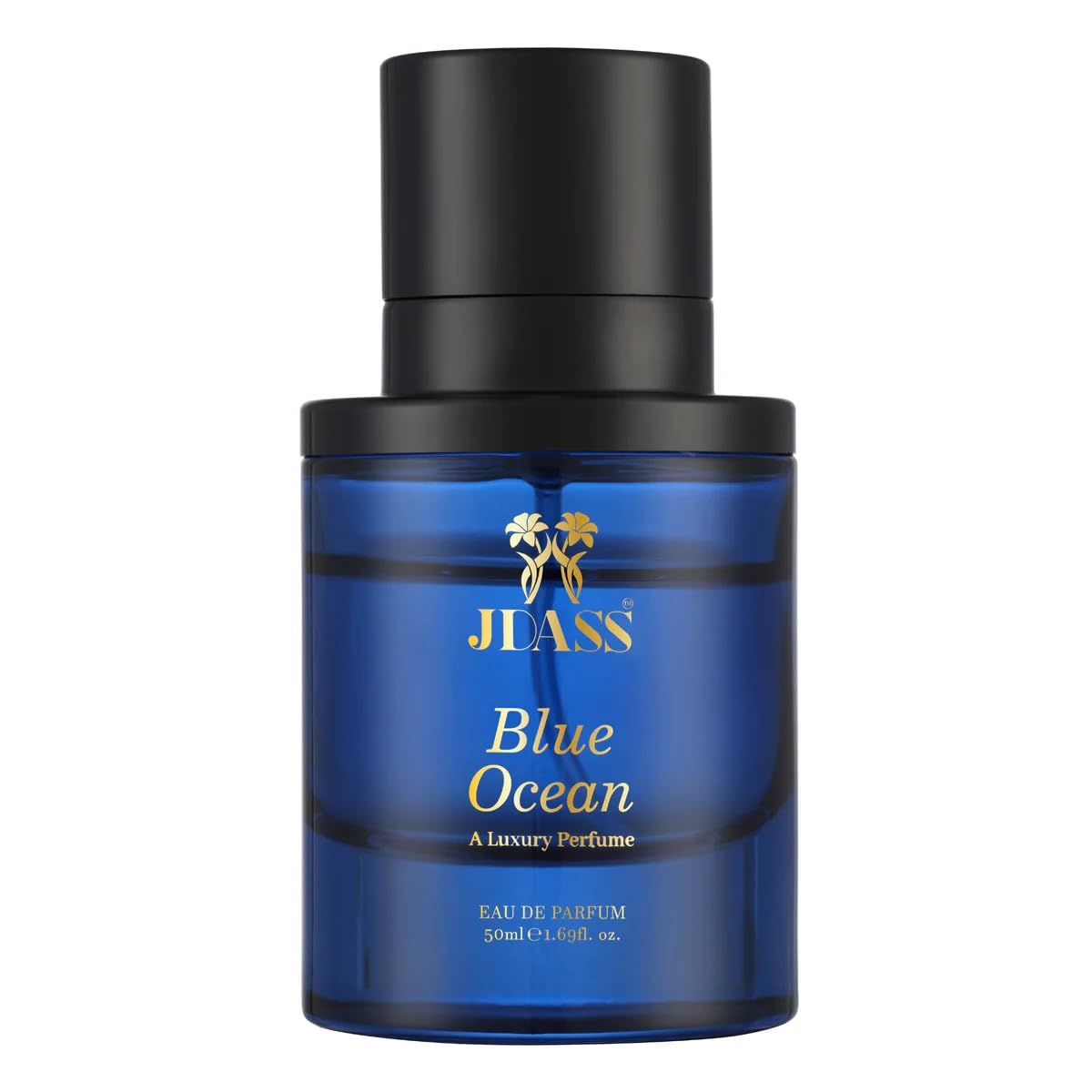 JDASS Blue Ocean Luxury Perfume - 50ml | Unisex Eau De Parfum | Ambroxan, Black Pepper, Patchouli, Violet Leaf & Papyrus | Clean Woody Spicy Scent, Long Lasting 12H | Daily, Party & Evening Use-image-48