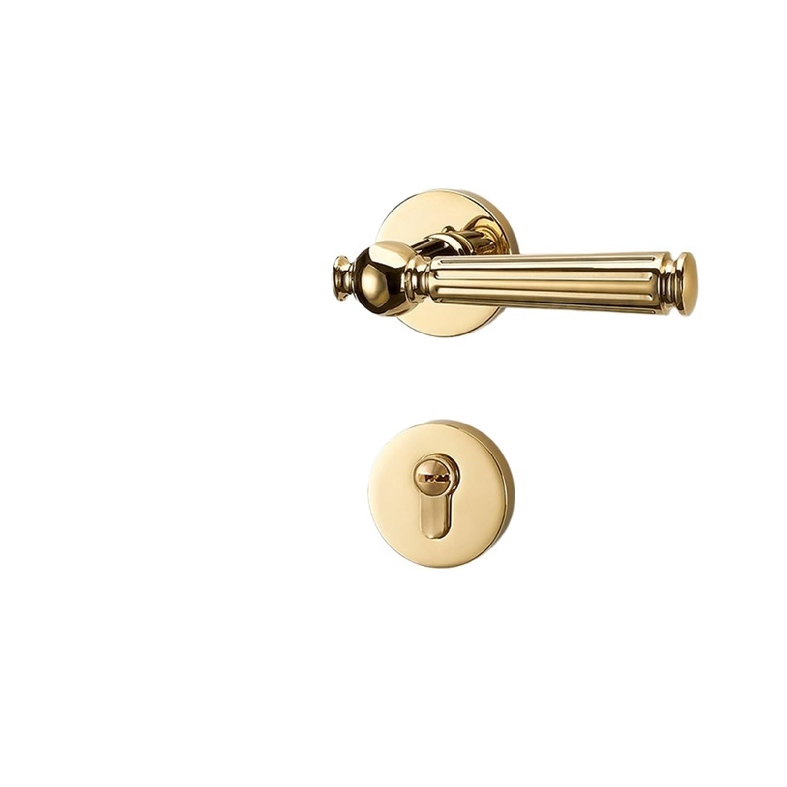 European Style Magnetic Silent Split Lock Bedroom Handle