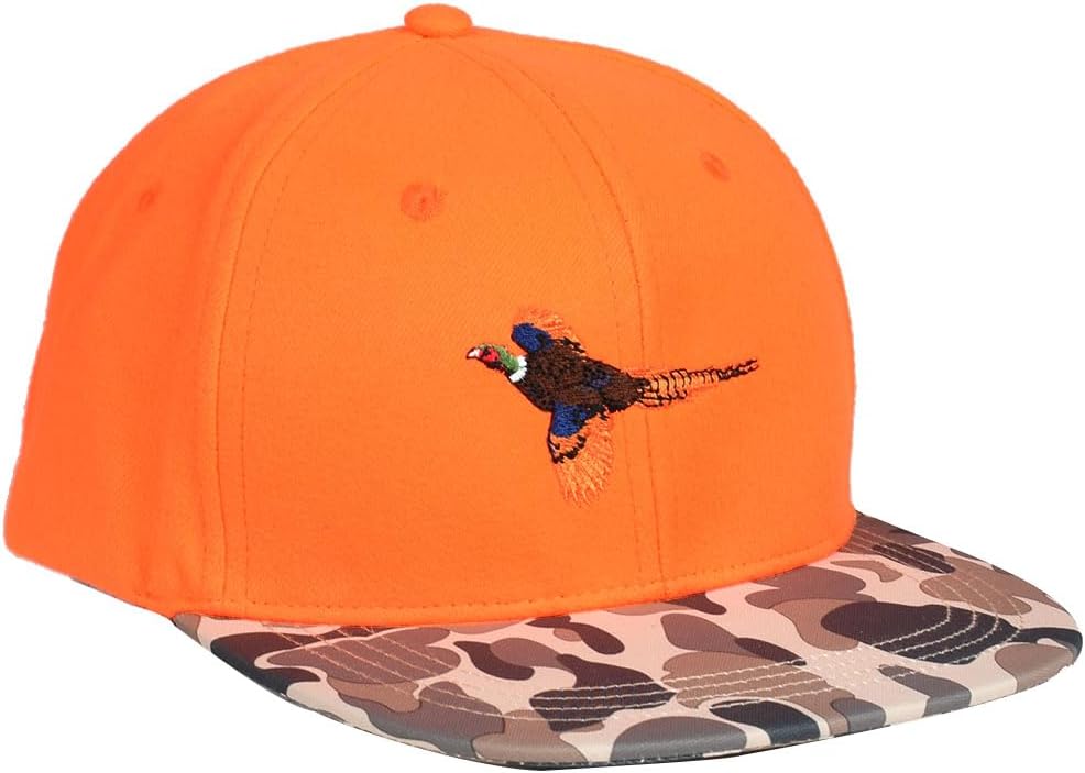 EDTREK Performance Outdoorsman Snapback Truck Hat with Flat Brim - Unique Animal Embroidery - Image 2