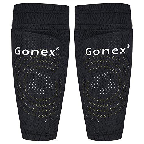 image for Gonex Soccer Shin Guards for Kids Adult, Youth Boys Girls Shin Guards 